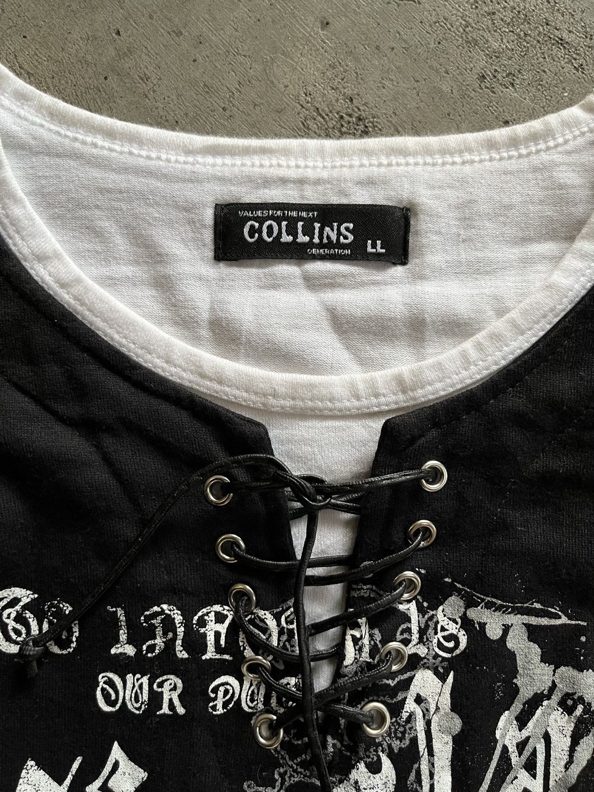 If Six Was Nine Japanese~Collins Poem Seditionaries Punk Style T-Shirt Size US L / EU 52-54 / 3 - 4 Thumbnail