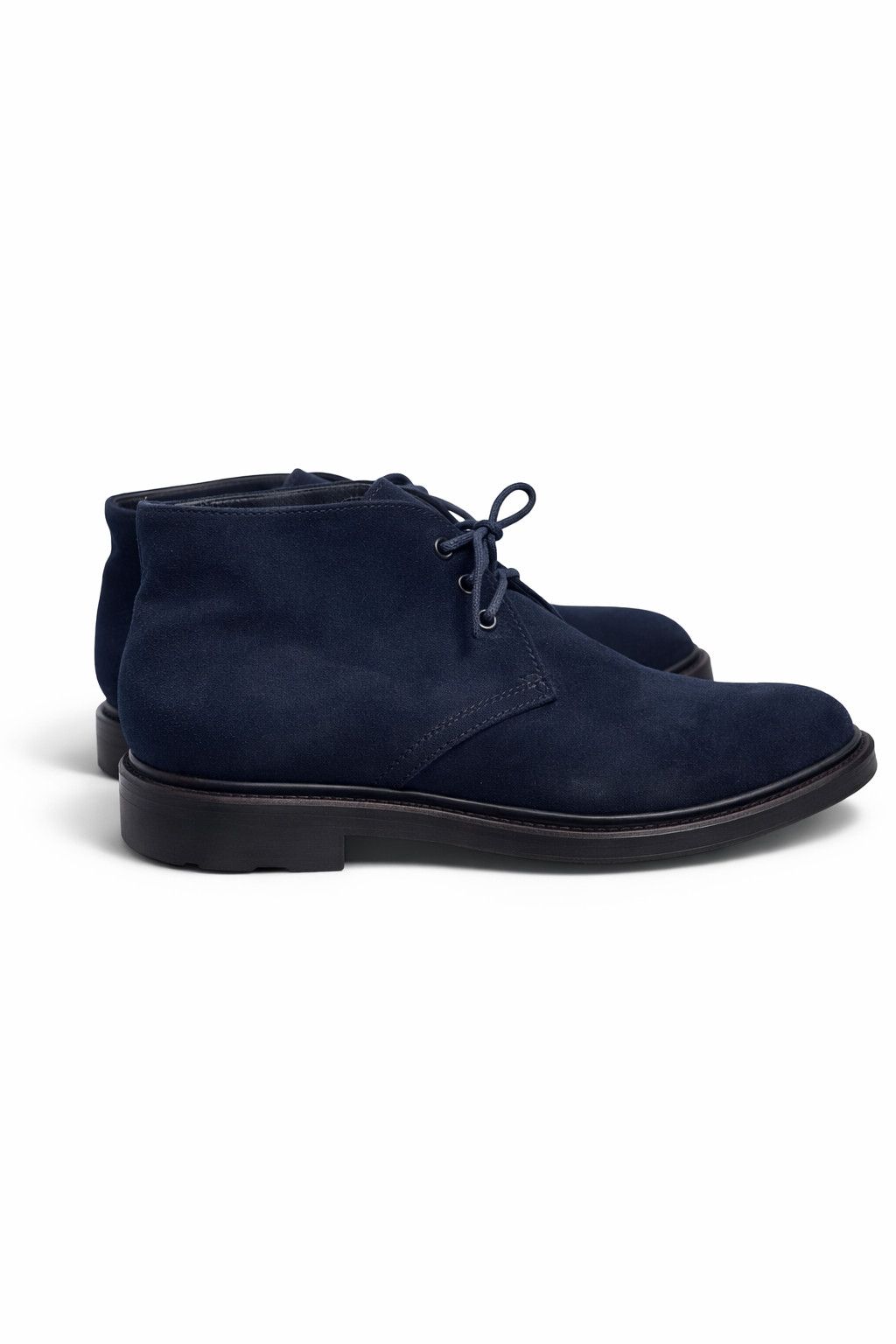 Hugo Boss Hugo Boss Navy Suede Chukka Desert Boots EU 42 Size US 9 / EU 42 - 1 Thumbnail