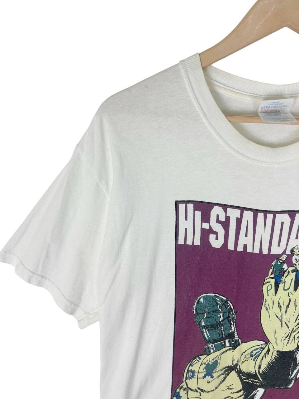 Band Tees Vintage 90s Hi-Standard T-Shirt – OG Comic Book Style J punk Size US M / EU 48-50 / 2 - 5 Thumbnail