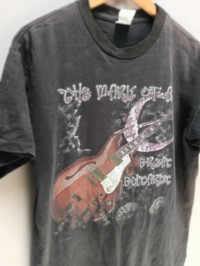 Band Tees × Vintage Vintage Epiphone classic guitar 90s tshirts Size US L / EU 52-54 / 3 - 5 Thumbnail