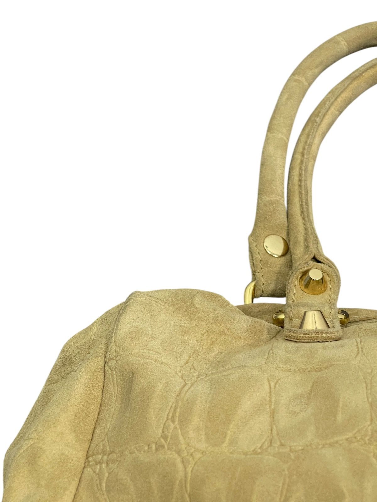 Genuine Leather Full Suede Leather Linea Pelle East-West Bag 1🟩6 Size ONE SIZE - 13 Thumbnail