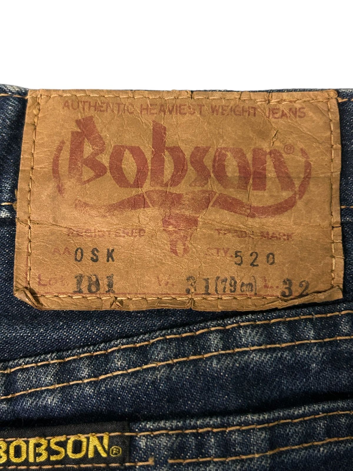 Vintage 🔥 VINTAGE BOBSON Denim Jeans Pant Size US 31 - 12 Thumbnail