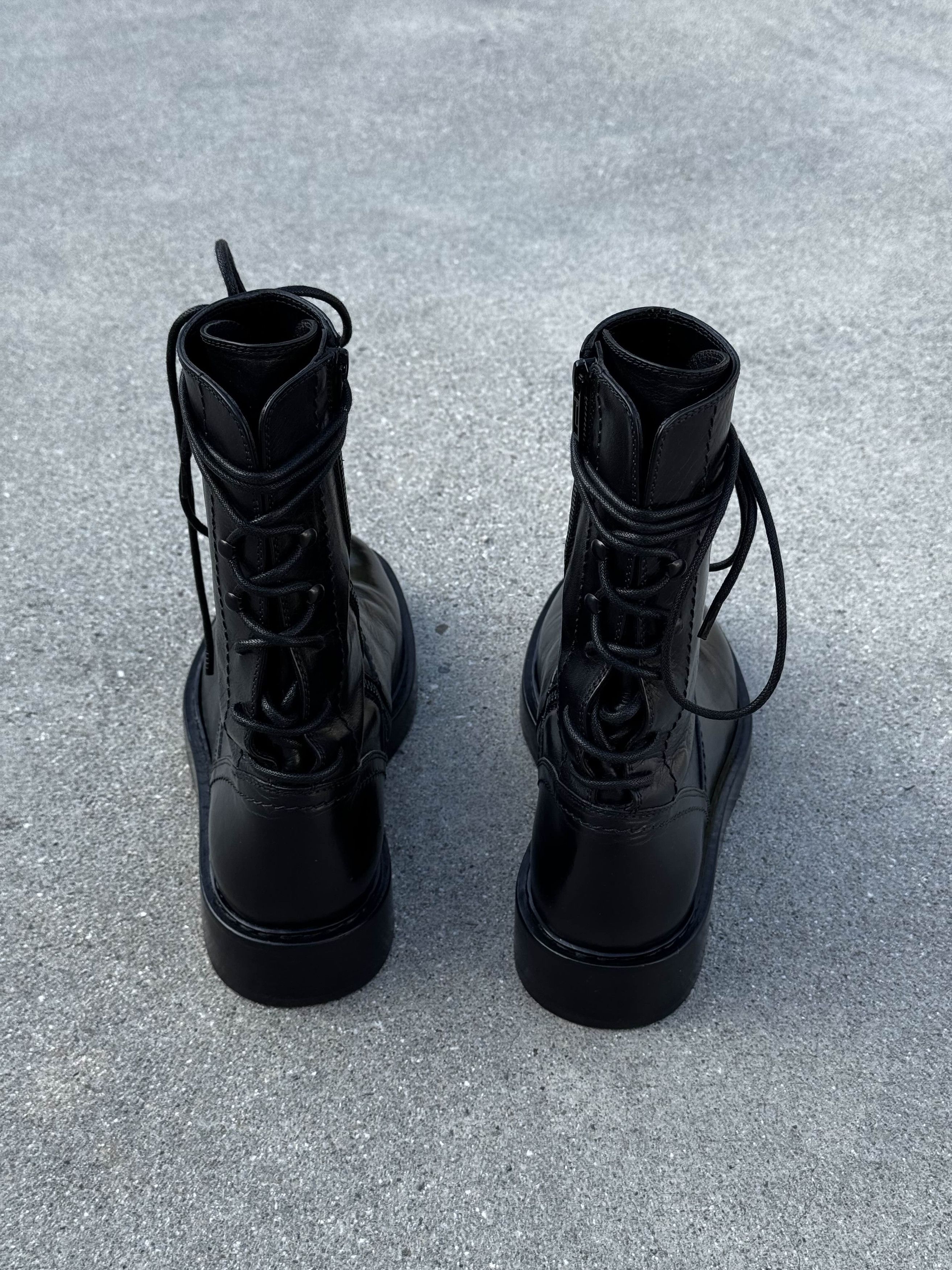 Ann Demeulemeester Iconic Backlace Boots Size US 7 / EU 40 - 3 Thumbnail