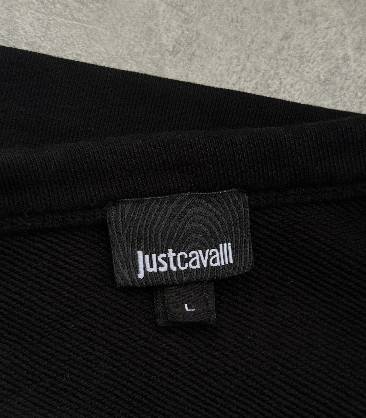 Just Cavalli Just Cavalli Cotton Crewneck Pullover Sweatshirt Size L Size US L / EU 52-54 / 3 - 8 Thumbnail