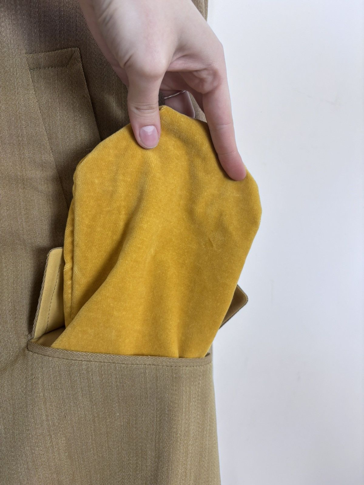 Loro Piana Loro Piana Vintage Men’s Mustard Brown Wool Car Coat Size US L / EU 52-54 / 3 - 21 Thumbnail