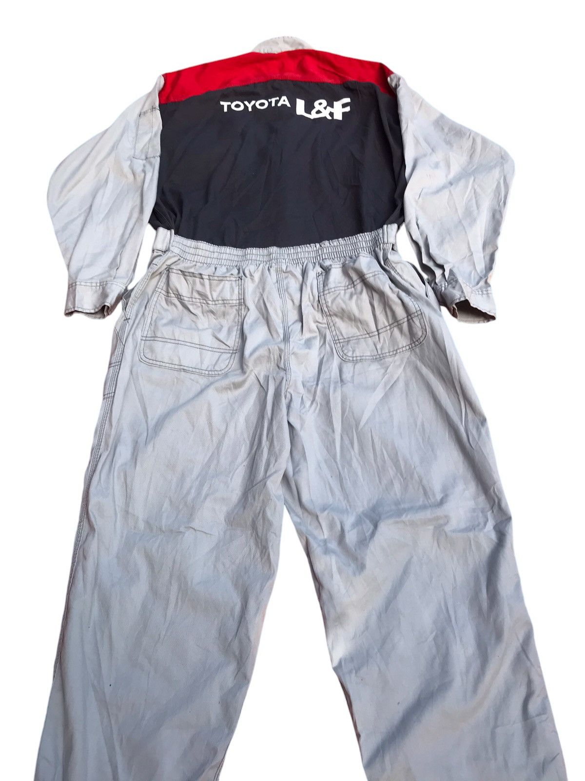 Formula 1 VINTAGE TOYOTA L&T COVERALL JACKET Size US M / EU 48-50 / 2 - 5 Thumbnail