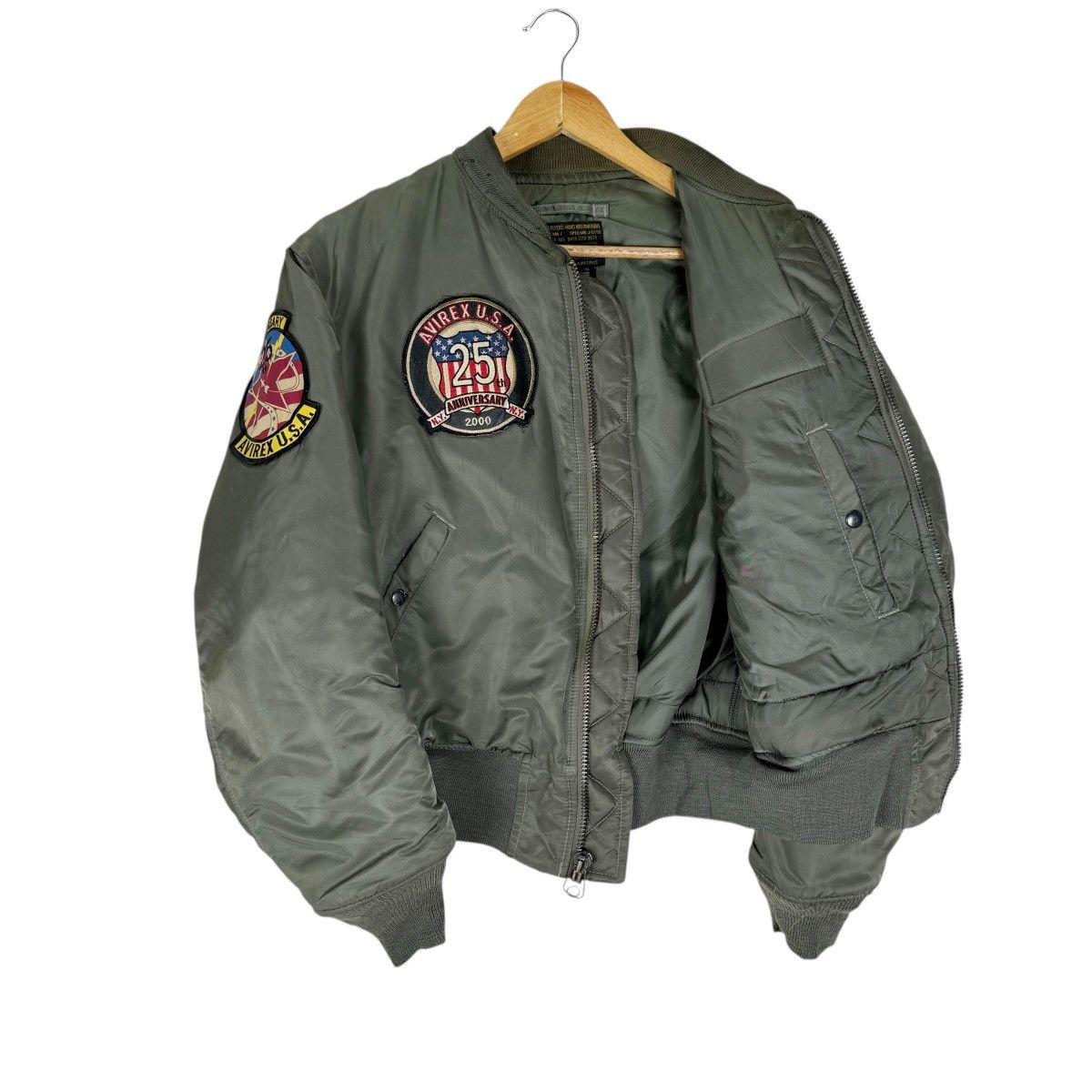 Avirex ☀️AVIREX LTD ANNIVERSARY MA -1 BOMBER JACKET Size US M / EU 48-50 / 2 - 11 Thumbnail