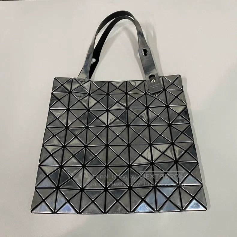 Issey Miyake Issey Miyake Grey Handbag Size ONE SIZE - 2 Thumbnail