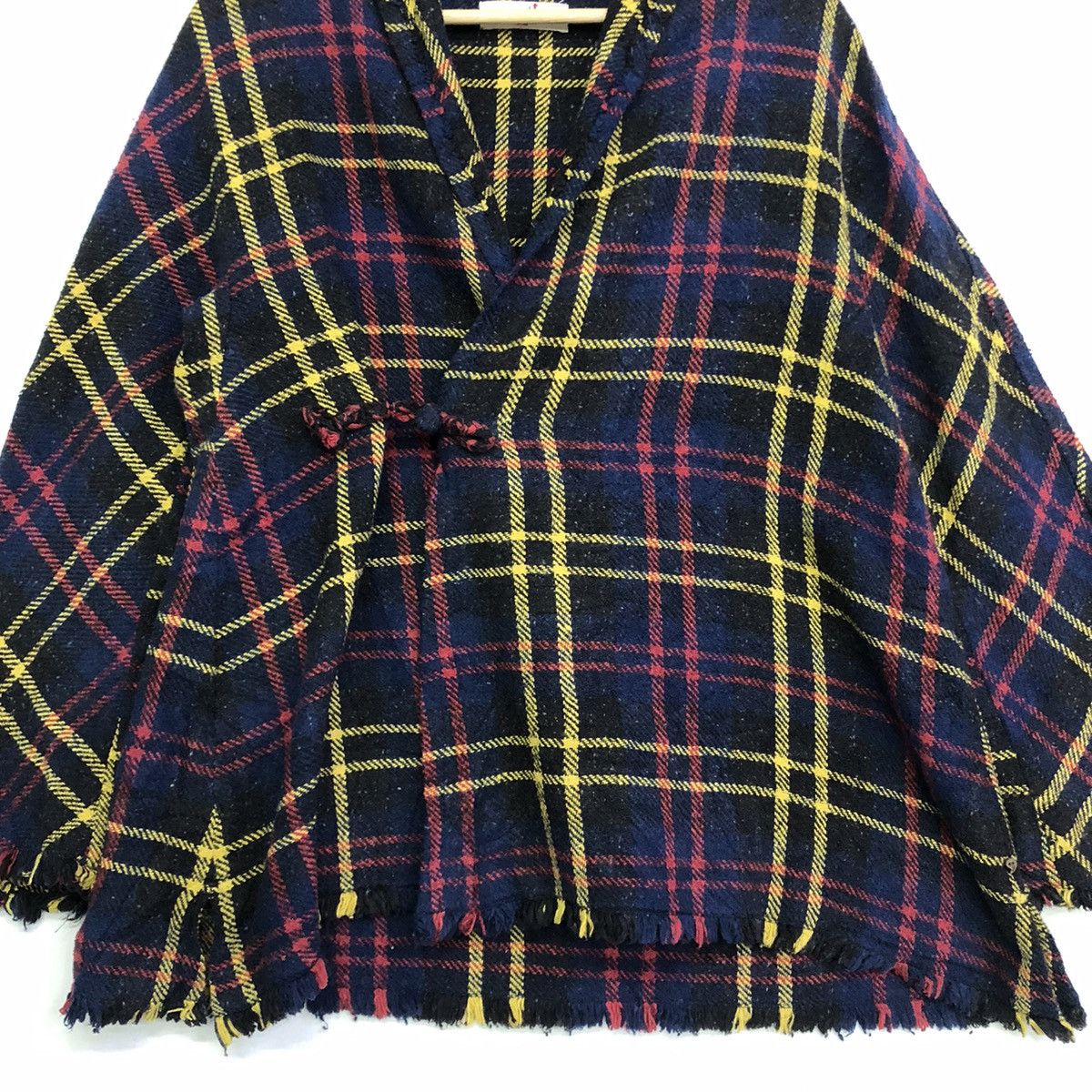 45rpm 45 RPM Tartan Pleated Knitt Cardigan Outerwear Size US M / EU 48-50 / 2 - 6 Thumbnail