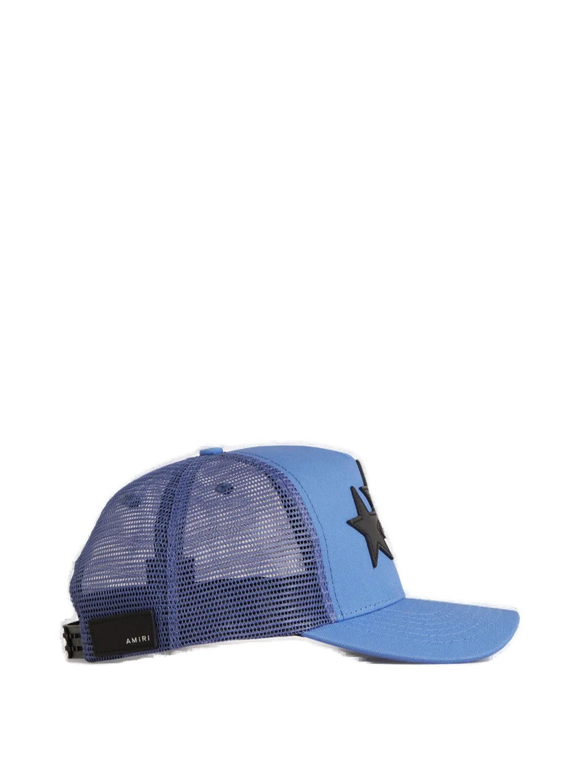 Amiri oc11z0225 Size: OS /Three Star Trucker Hat / Cap Blue/Black Size ONE SIZE - 3 Thumbnail