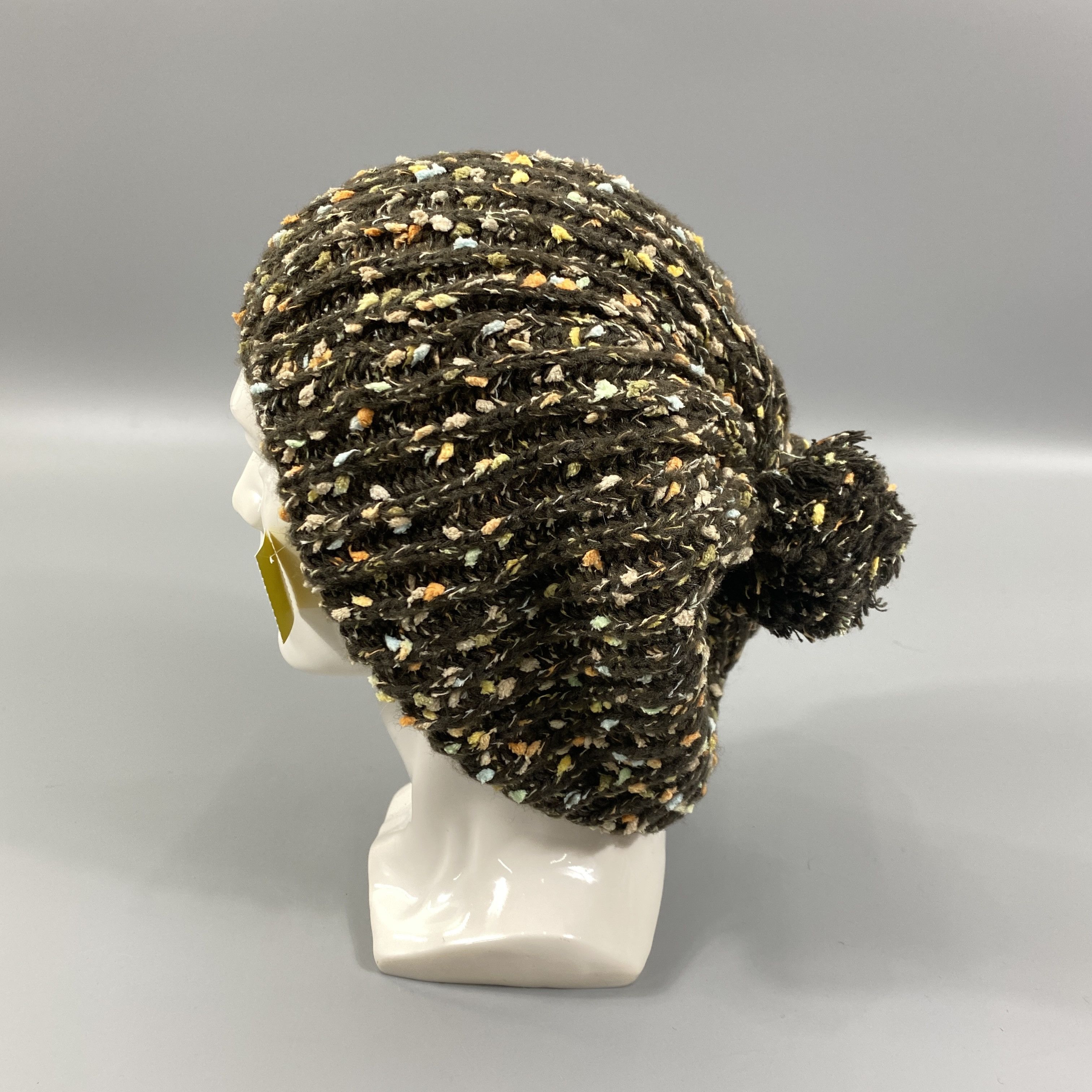 Multicolor Knit Snow Cap Beanie Hat -BN1104