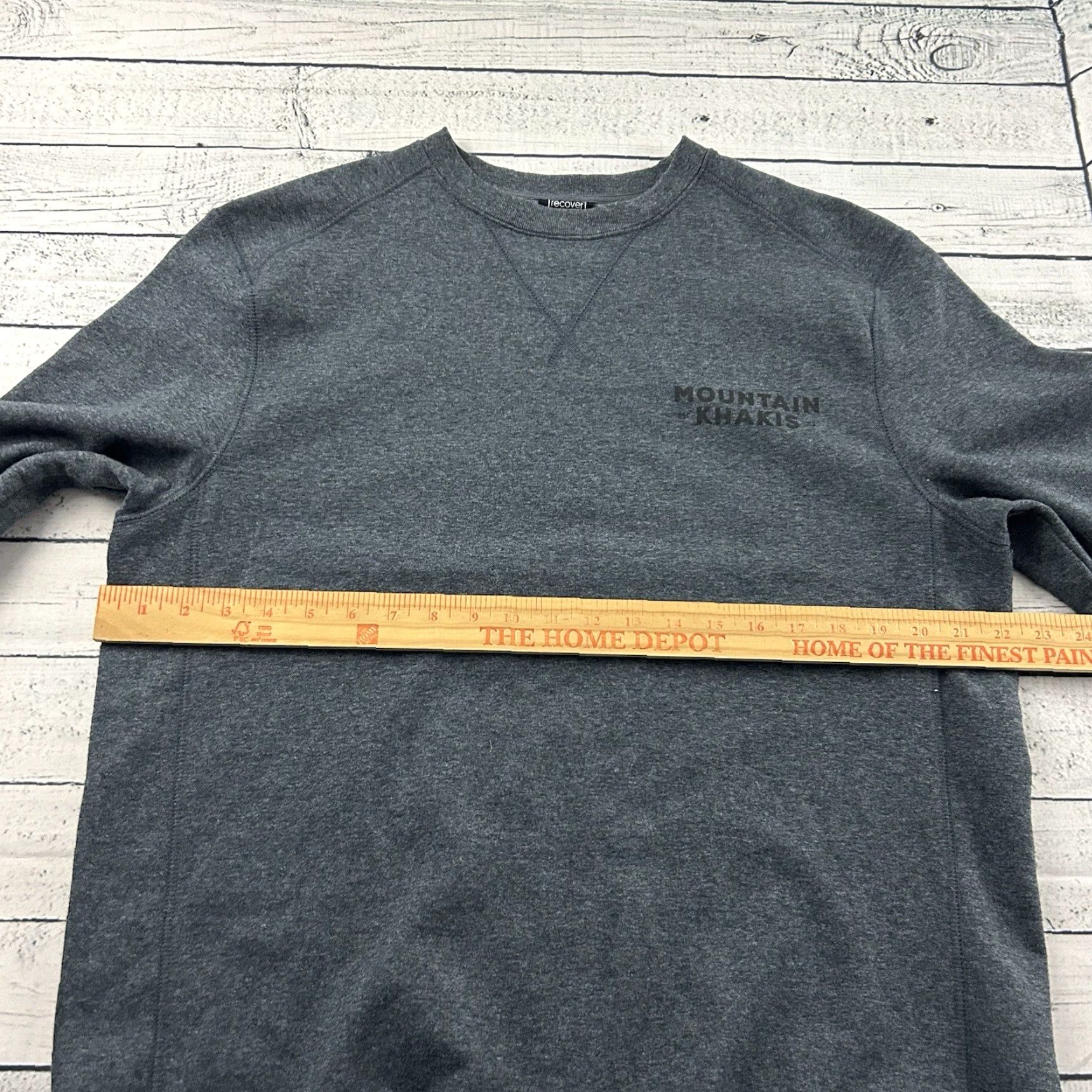 Mountain Khakis Mountain Khakis Pullover Sweatshirt Mens Large Gray Shirt Size US L / EU 52-54 / 3 - 5 Thumbnail