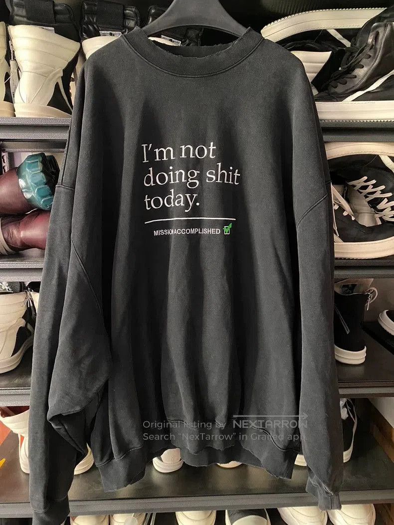 Vetements Not Doing Shit | Grailed