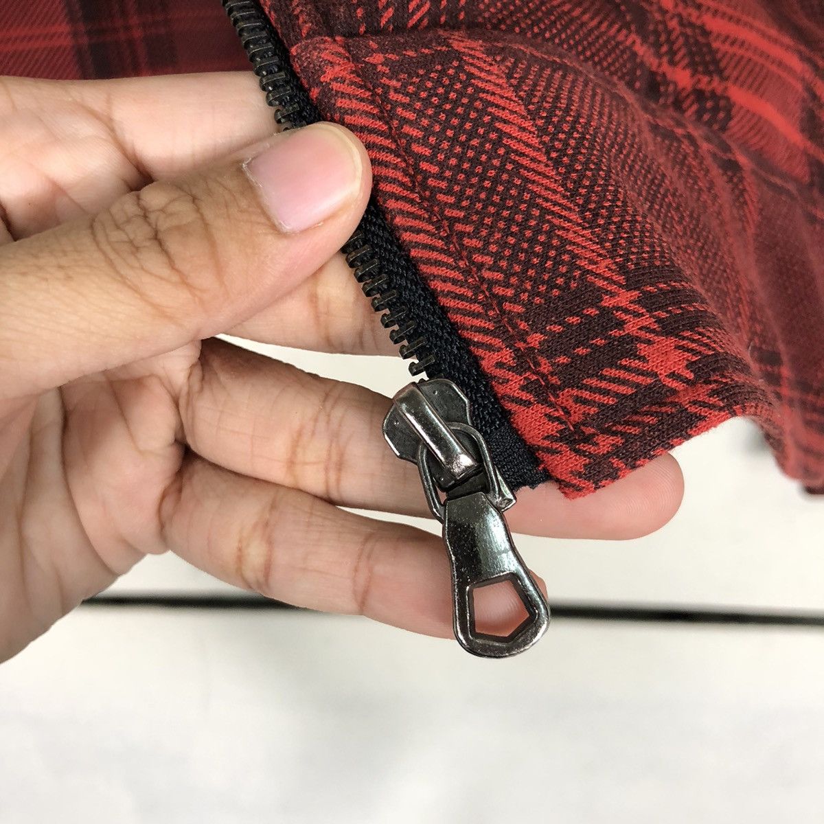 Japanese Brand ROCKSTAR DOUBLE COLLAR CHECKERED JACKET Size US M / EU 48-50 / 2 - 14 Thumbnail