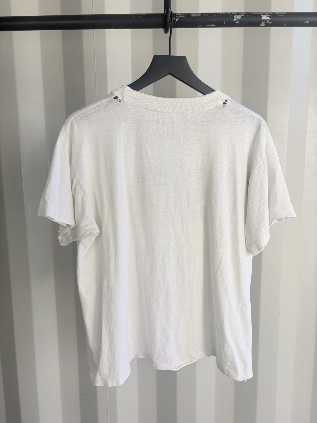 Vintage Thrashed Pick Me Up Faded Distressed Shirt GRUNGE Boxy Size US L / EU 52-54 / 3 - 3 Thumbnail