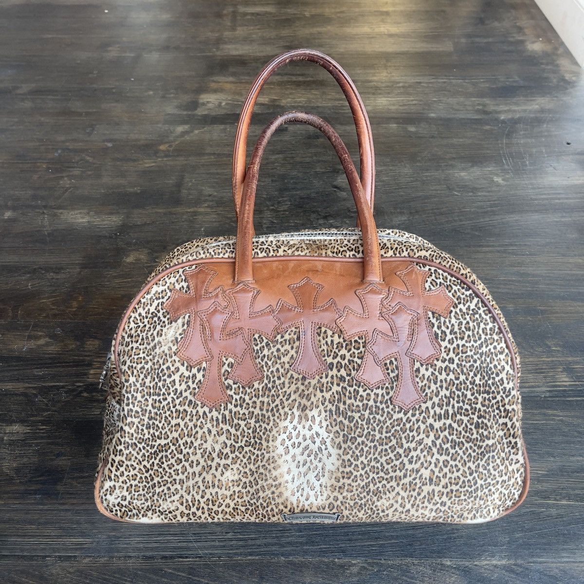 Chrome Hearts Chrome Hearts Bowling Bag Cheetah Print Grailed