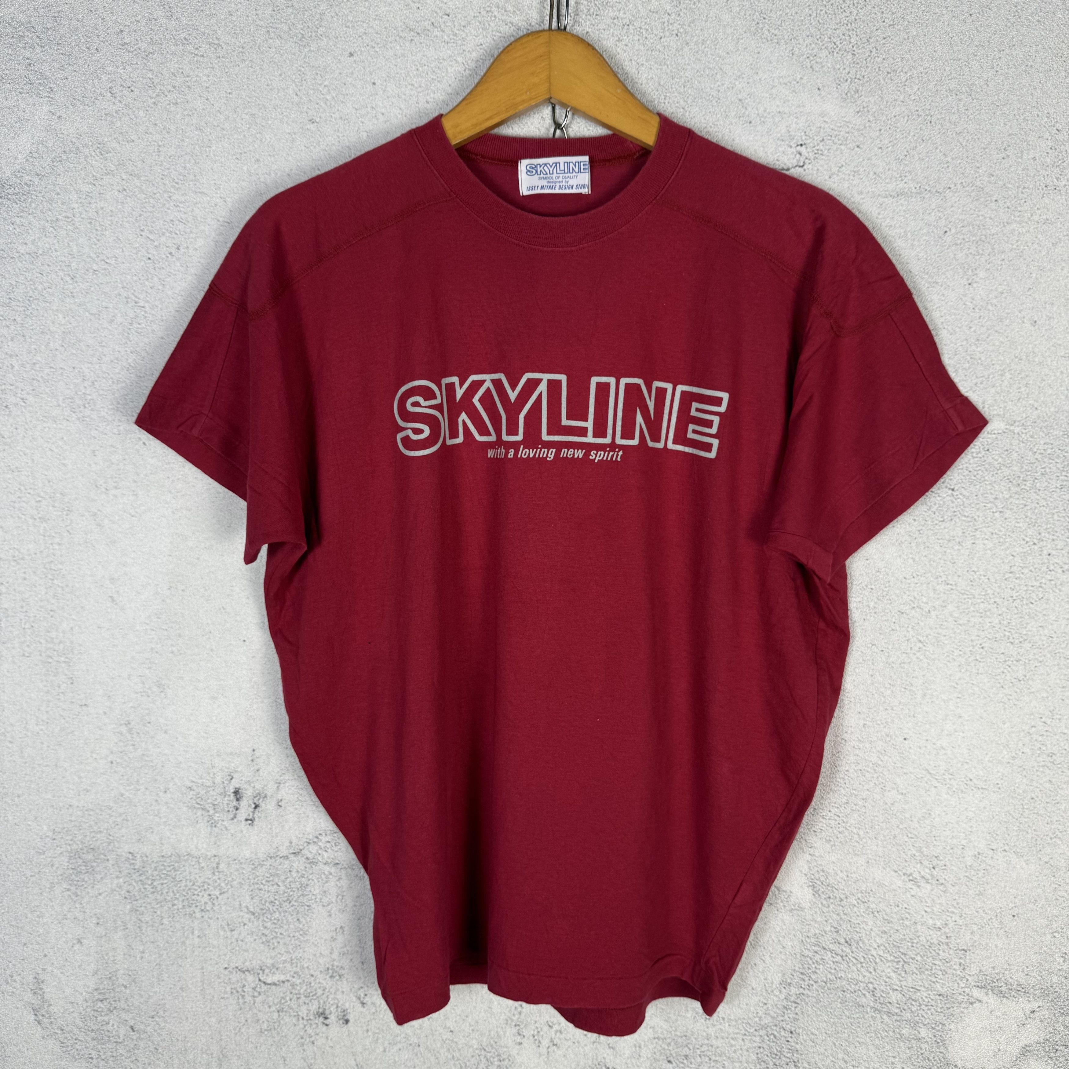 Issey Miyake Vintage Issey Skyline Tshirt Size US M / EU 48-50 / 2 - 2 Thumbnail