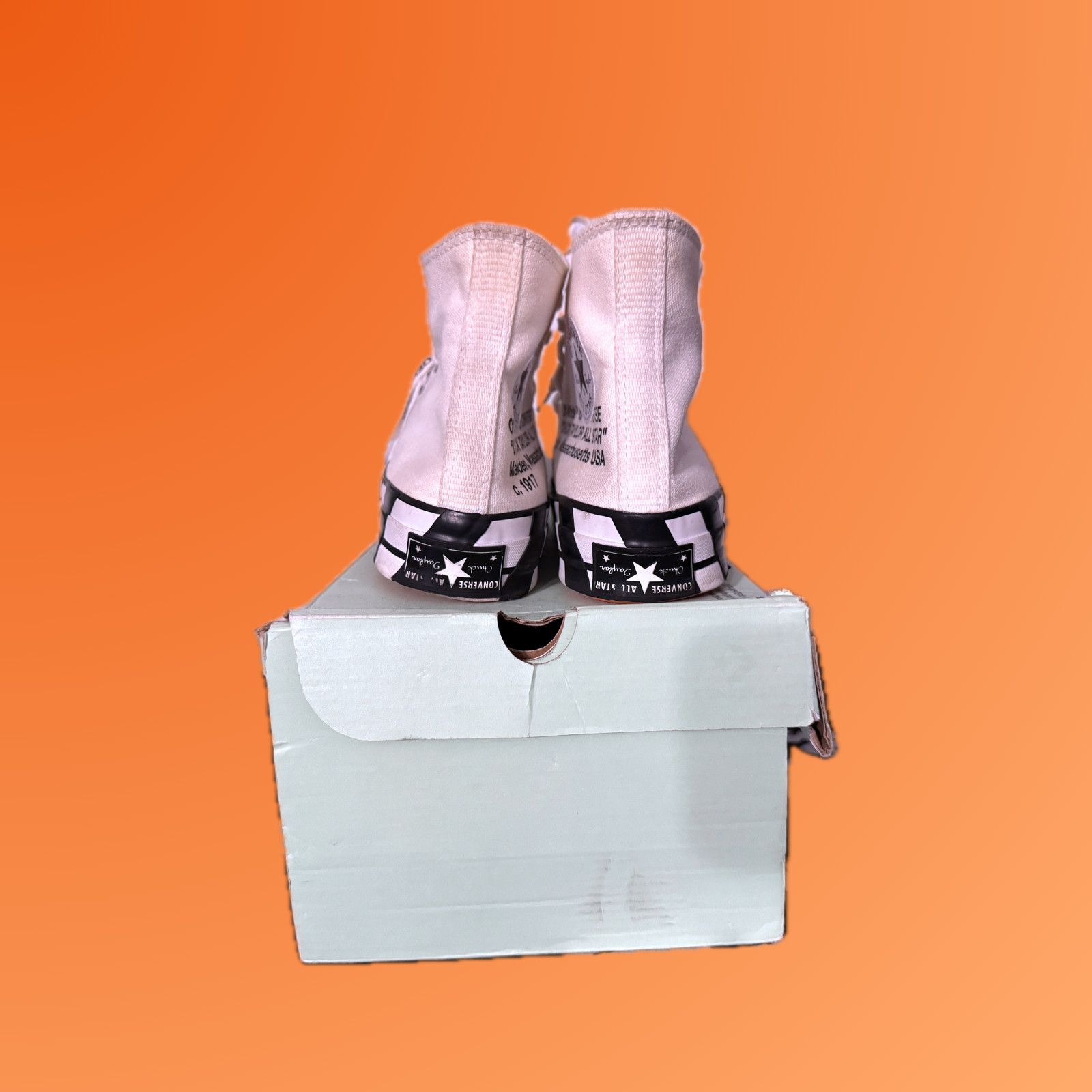 Converse × Off-White US 8 Off-White Converse Chuck Taylor All-Star '70 High White Size US 8 / EU 41 - 5 Thumbnail