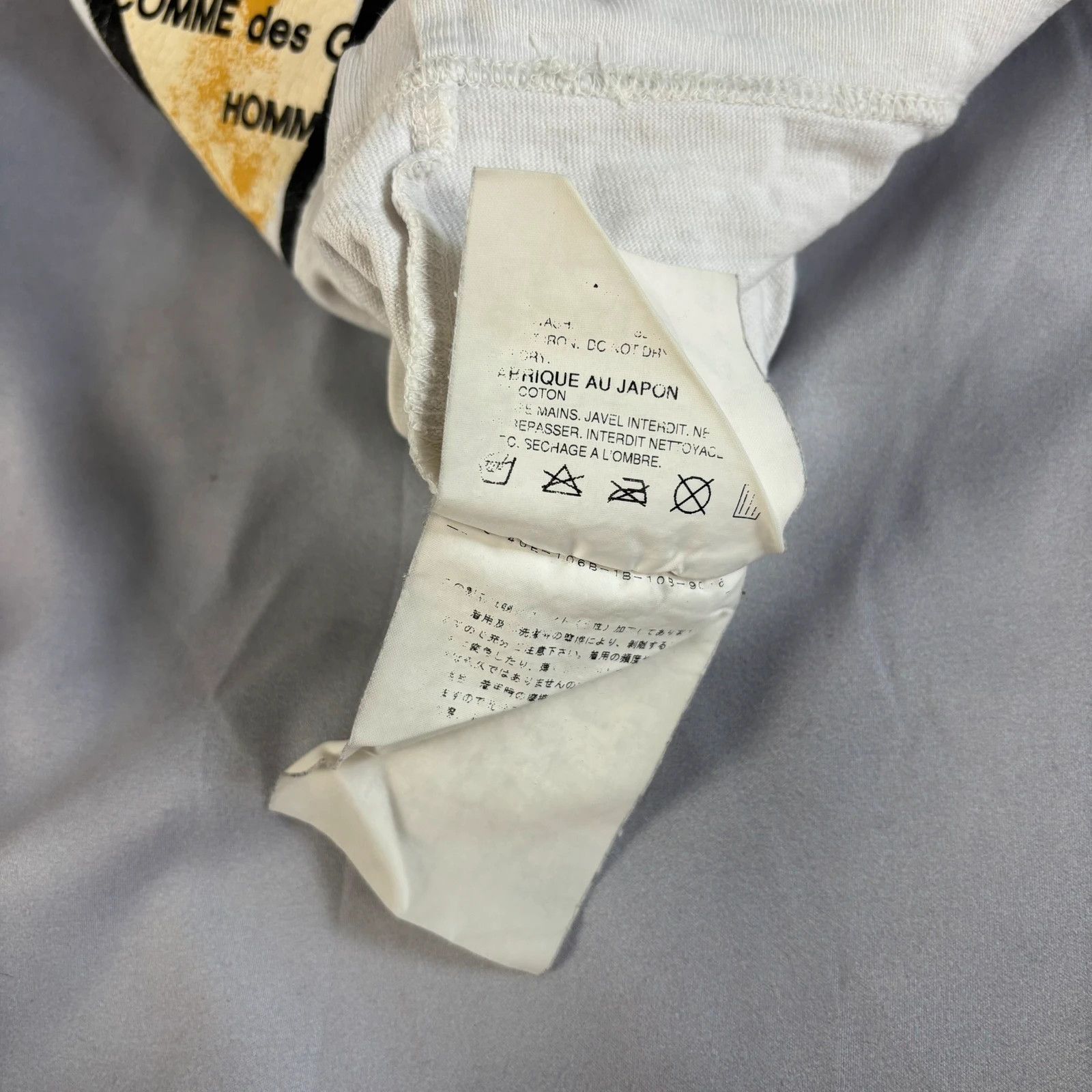 Comme des Garcons Homme Plus Comme des garçons homme plus lily t shirt Size US M / EU 48-50 / 2 - 8 Thumbnail