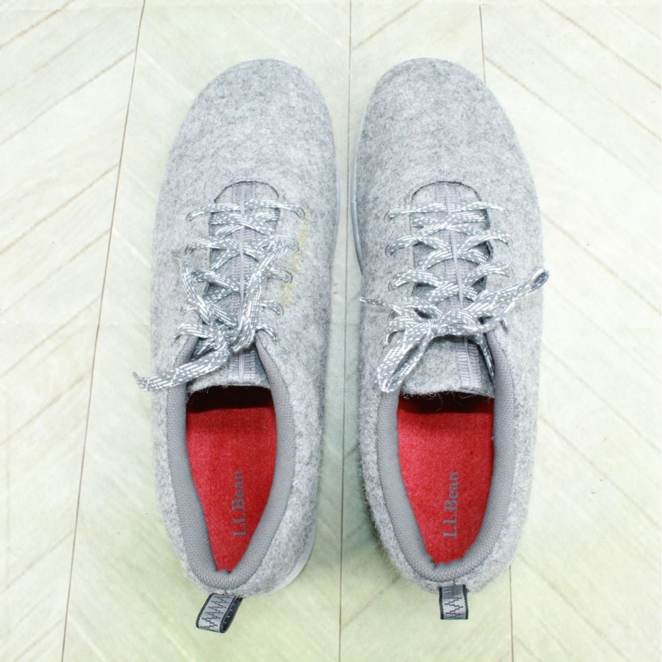 L.L. Bean LL Bean Men's Mocs Oxford Wool Blend Lightweight Size US 10.5 / EU 43-44 - 6 Thumbnail