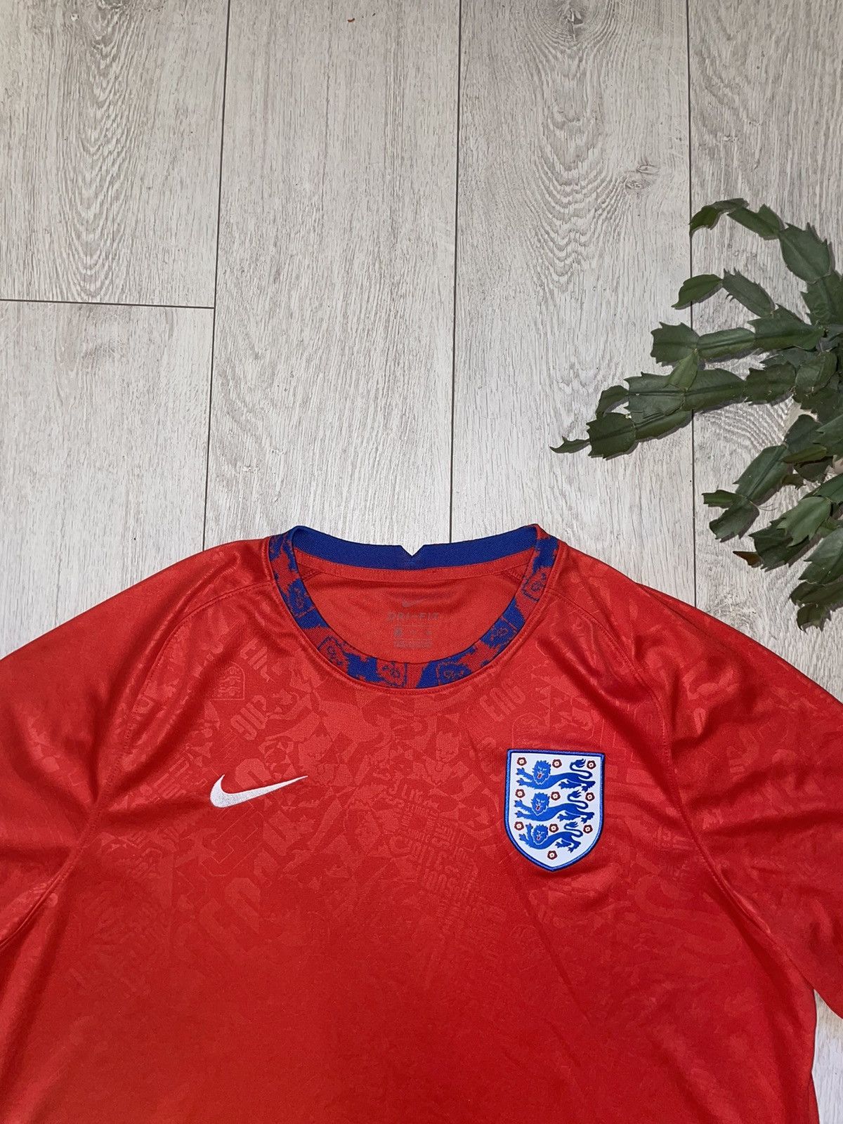 Nike × Vintage T-Shirt Nike England National Team Vintage Soccer Jersey Size US XXL / EU 58 / 5 - 3 Thumbnail