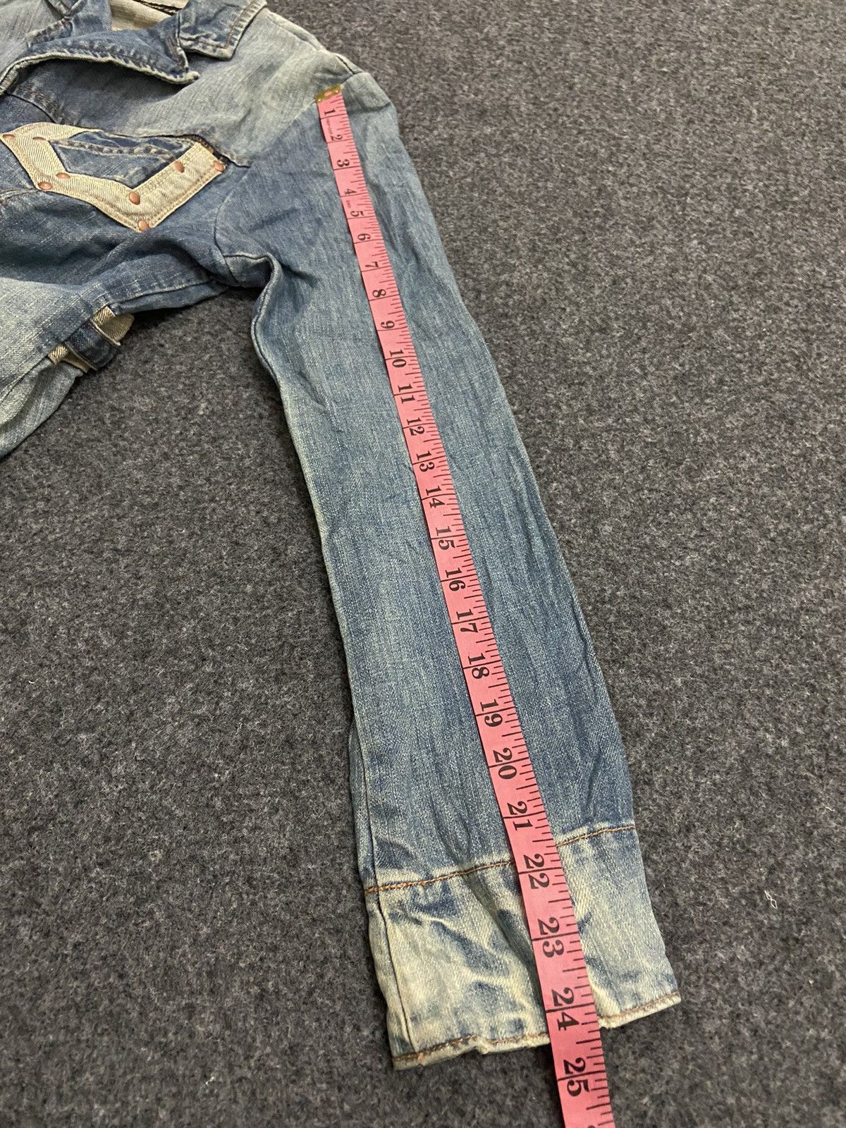 Le Grande Bleu (L.G.B.) × Vintage vintage Y2K camel road denim women jacket Size L / US 10 / IT 46 - 12 Thumbnail