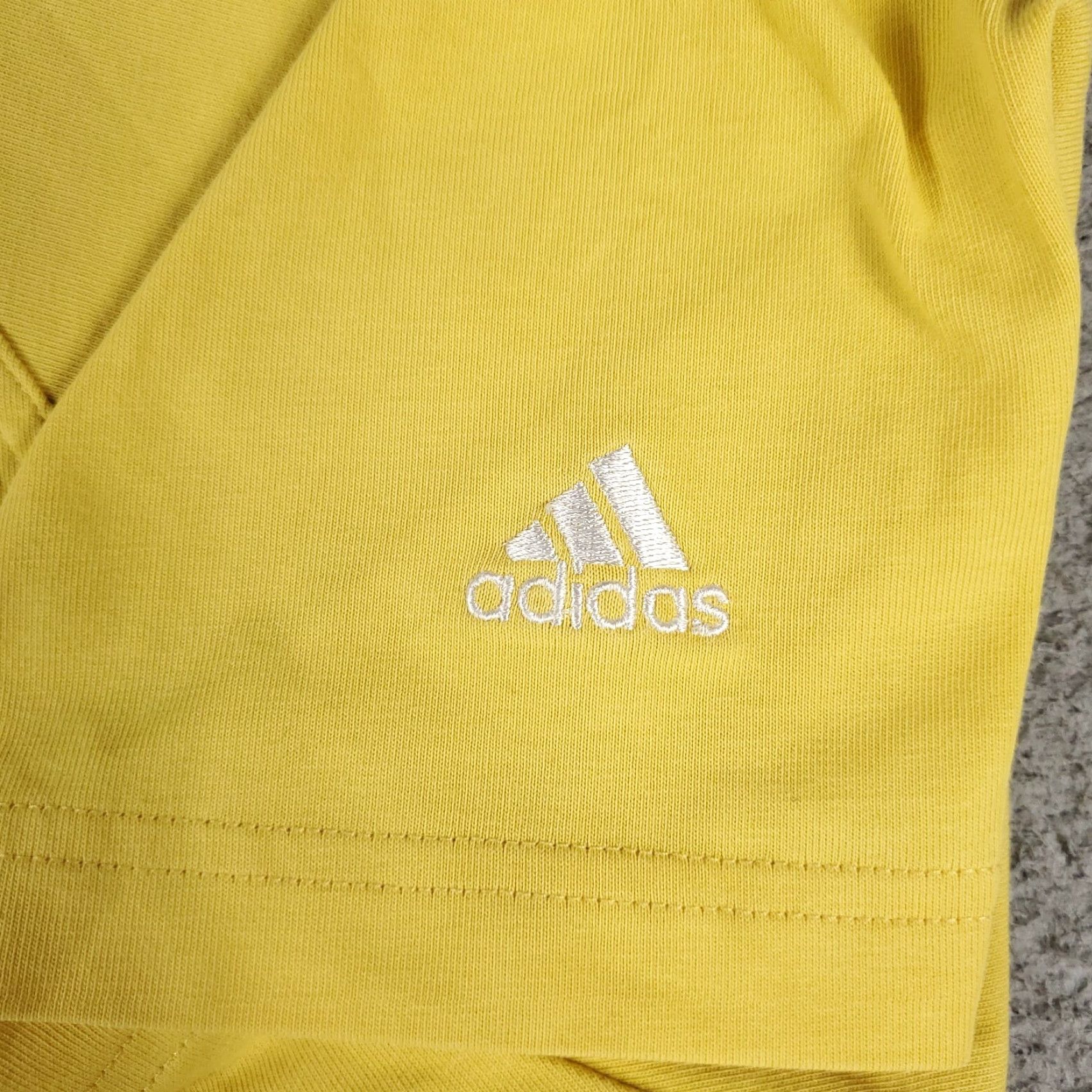 Adidas Adidas Polo Shirt Mens M Yellow Cotton Short Sleeve Button Collar Logo Classic Sports Polo Mens Medium Yellow Adidas Shirt Size US M / EU 48-50 / 2 - 3 Thumbnail