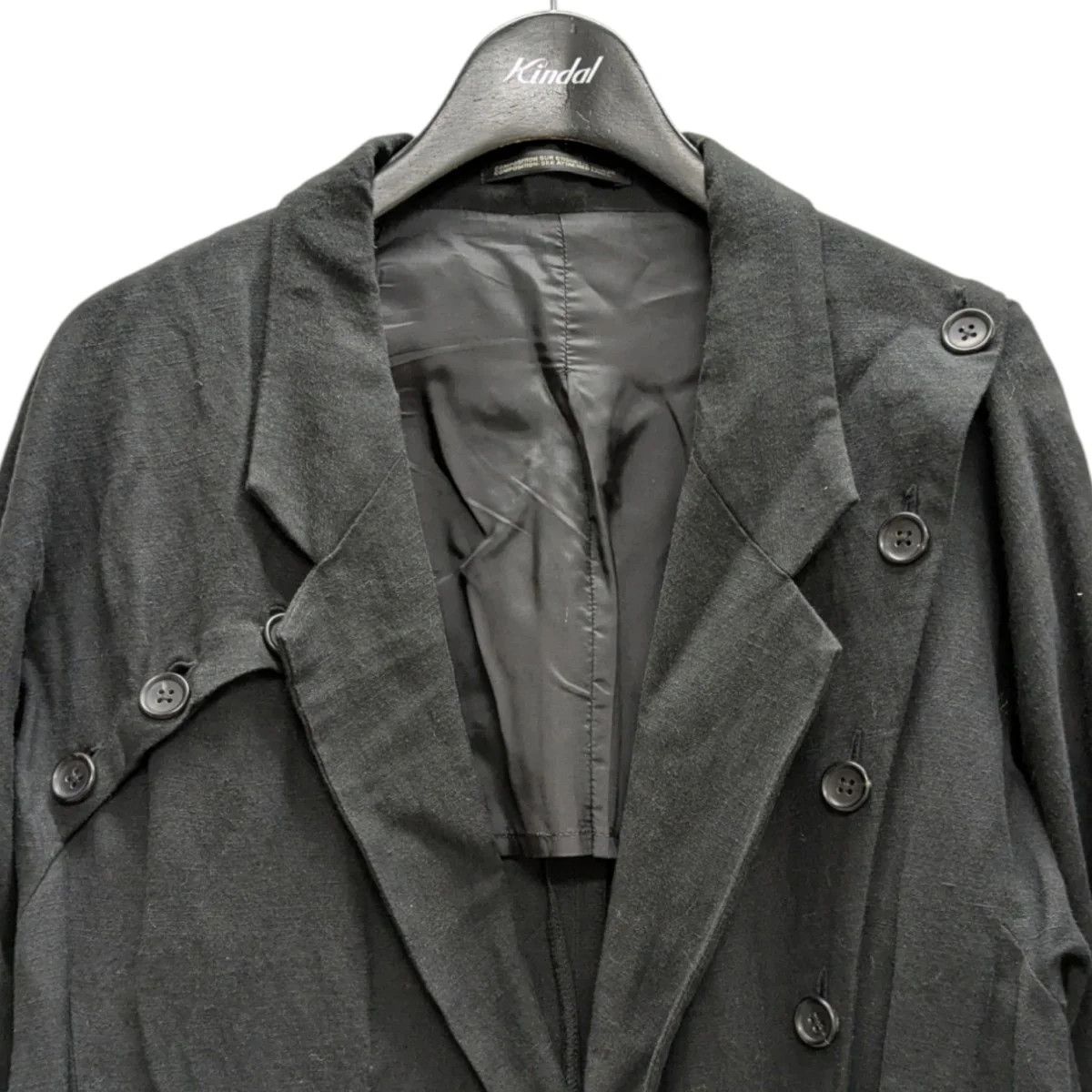 Yohji Yamamoto Yohji Yamamoto pour homme linen coat Size US L / EU 52-54 / 3 - 3 Thumbnail