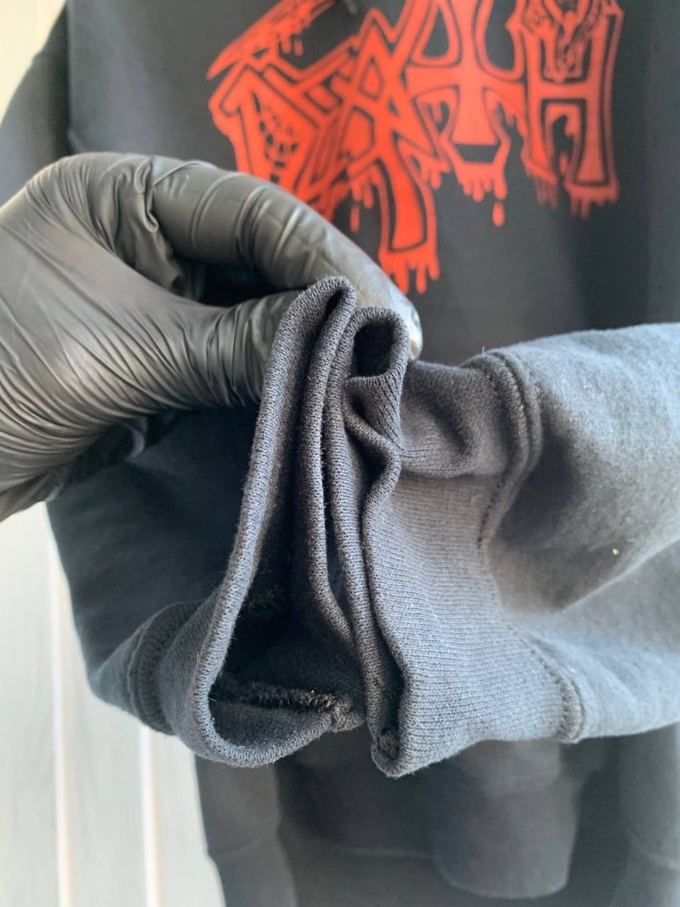 Other Vintage Death Band Cotton Black Gildan Heavy Blend Hoodie Size US M / EU 48-50 / 2 - 13 Thumbnail