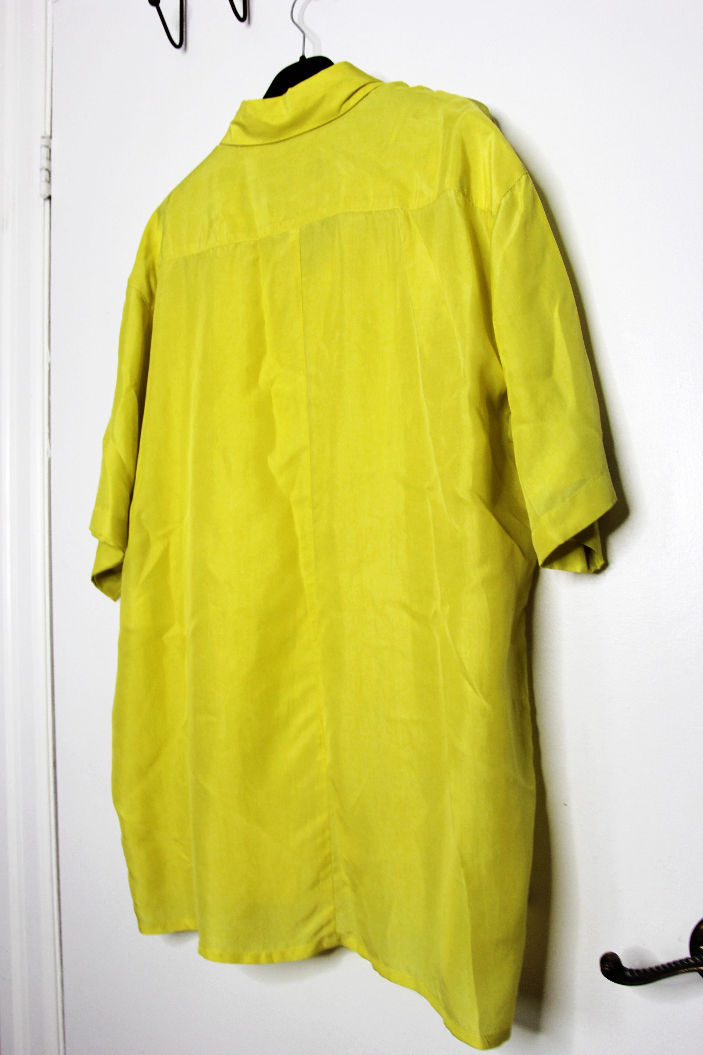 BNWT SS24 LGN LOUIS GABRIEL NOUCHI LEMON CUPRO SHIRT S
