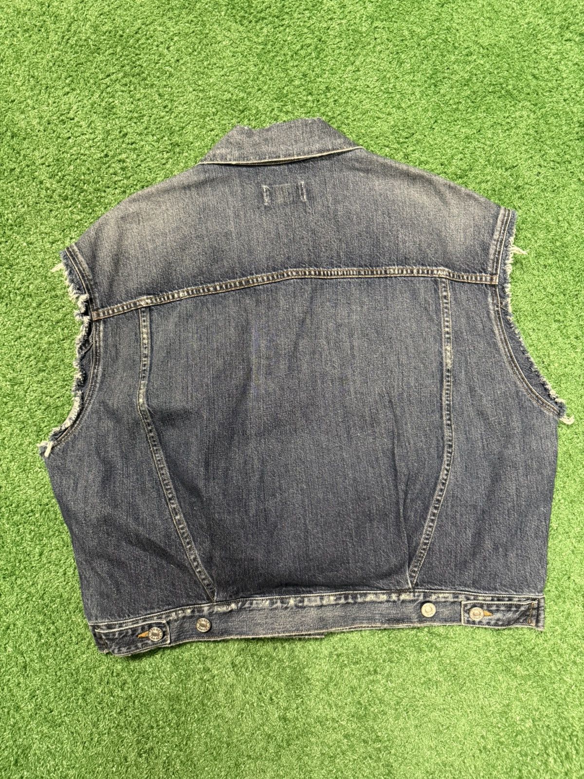 Agolde Agolde denim jacket with cut sleeves Size US M / EU 48-50 / 2 - 5 Thumbnail