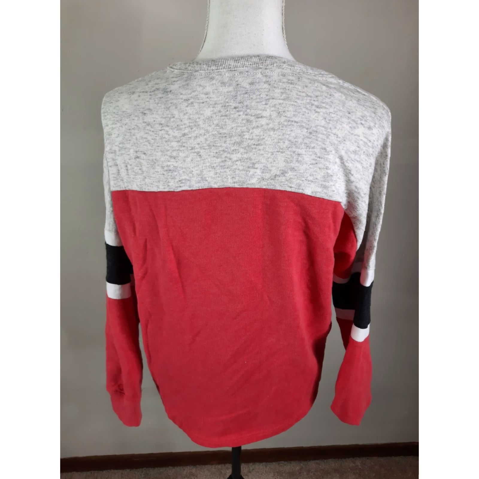 Vintage Colosseum Wisconsin Badgers Women's Pullover Sweatshirt Size S Red Crew Neck Long Sleeve cotton blend Sweatshirt Size S / US 4 / IT 40 - 6 Thumbnail