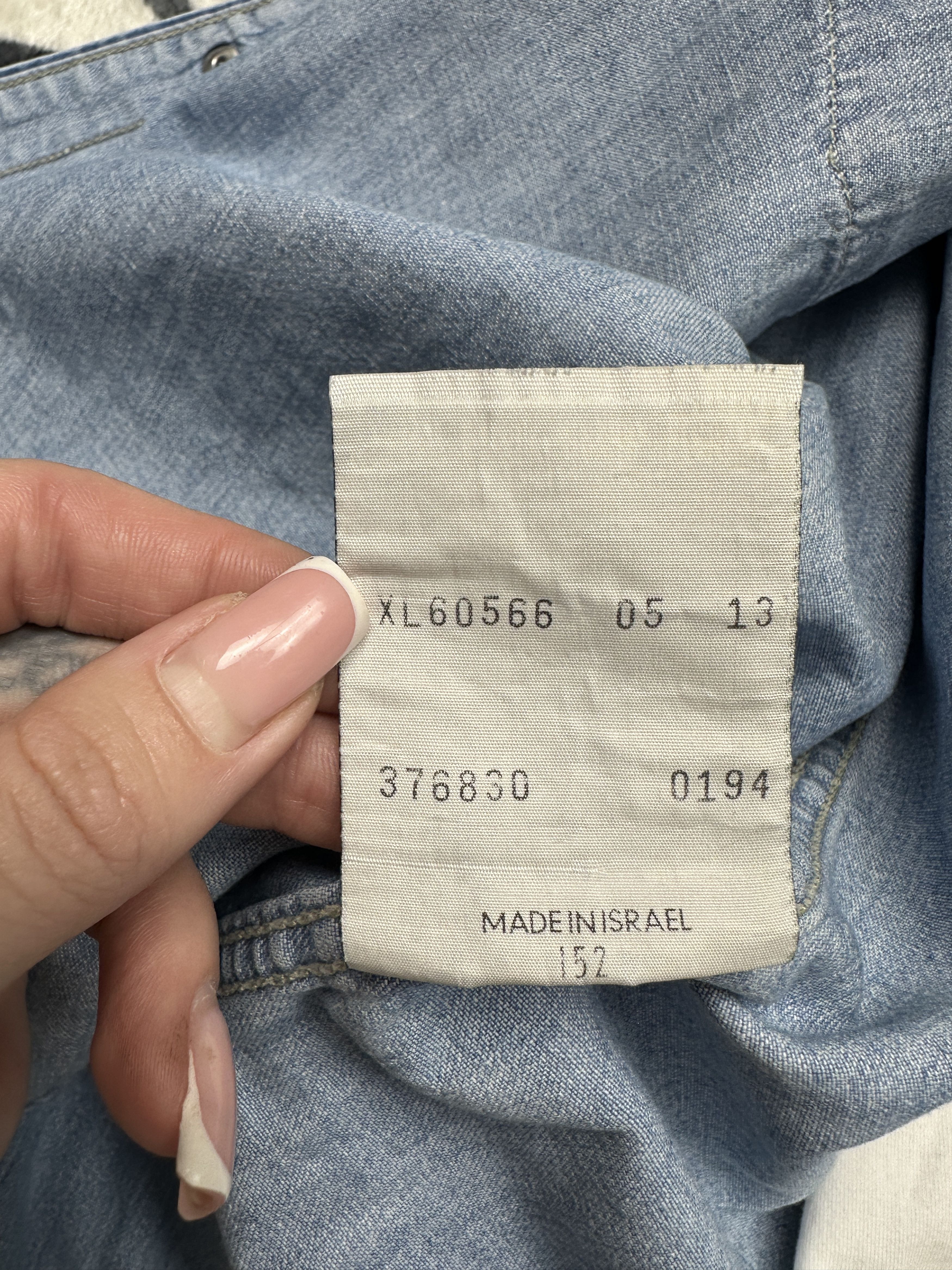 Levi's Levis 90s Vintage Mens Denim Shirt Size US XL / EU 56 / 4 - 8 Thumbnail