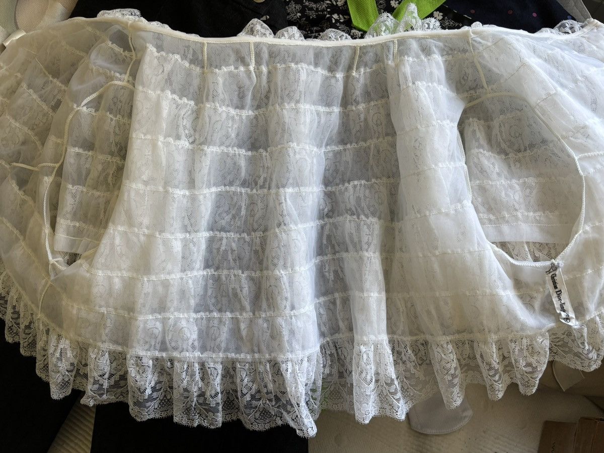 Dior Christian Dior Lace Capelet Satin Bows, circa 20th century Size S / US 4 / IT 40 - 9 Thumbnail