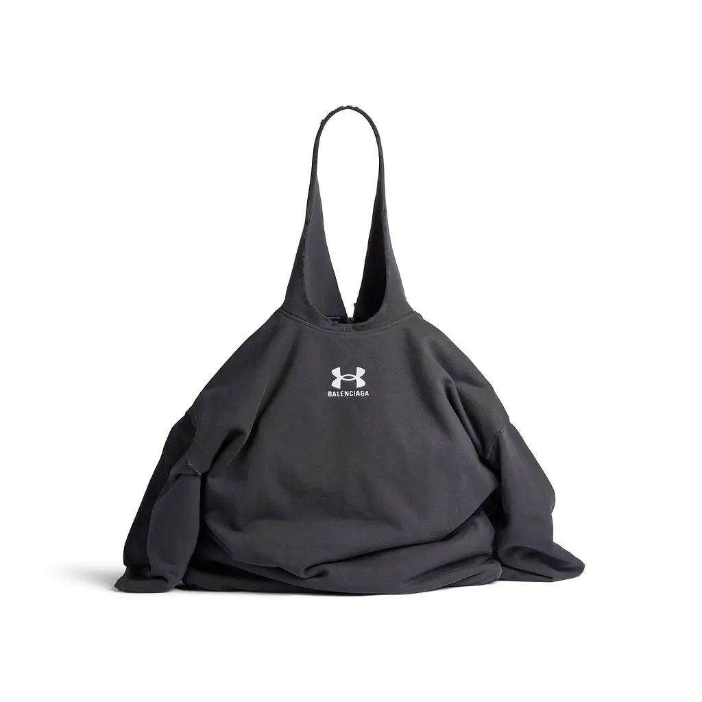 Balenciaga × Under Armour o1la1rc1a0625 Size: OS / Under Armour® Hoodie Bag in Black Size ONE SIZE - 2 Thumbnail