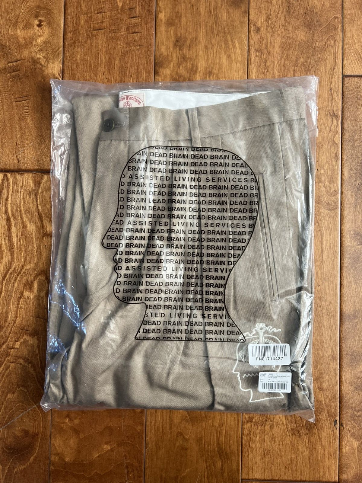 Brain Dead Brain Dead x Brooks Brothers CA Pleated Chino Trouser 38 Size US 38 / EU 54 - 4 Thumbnail