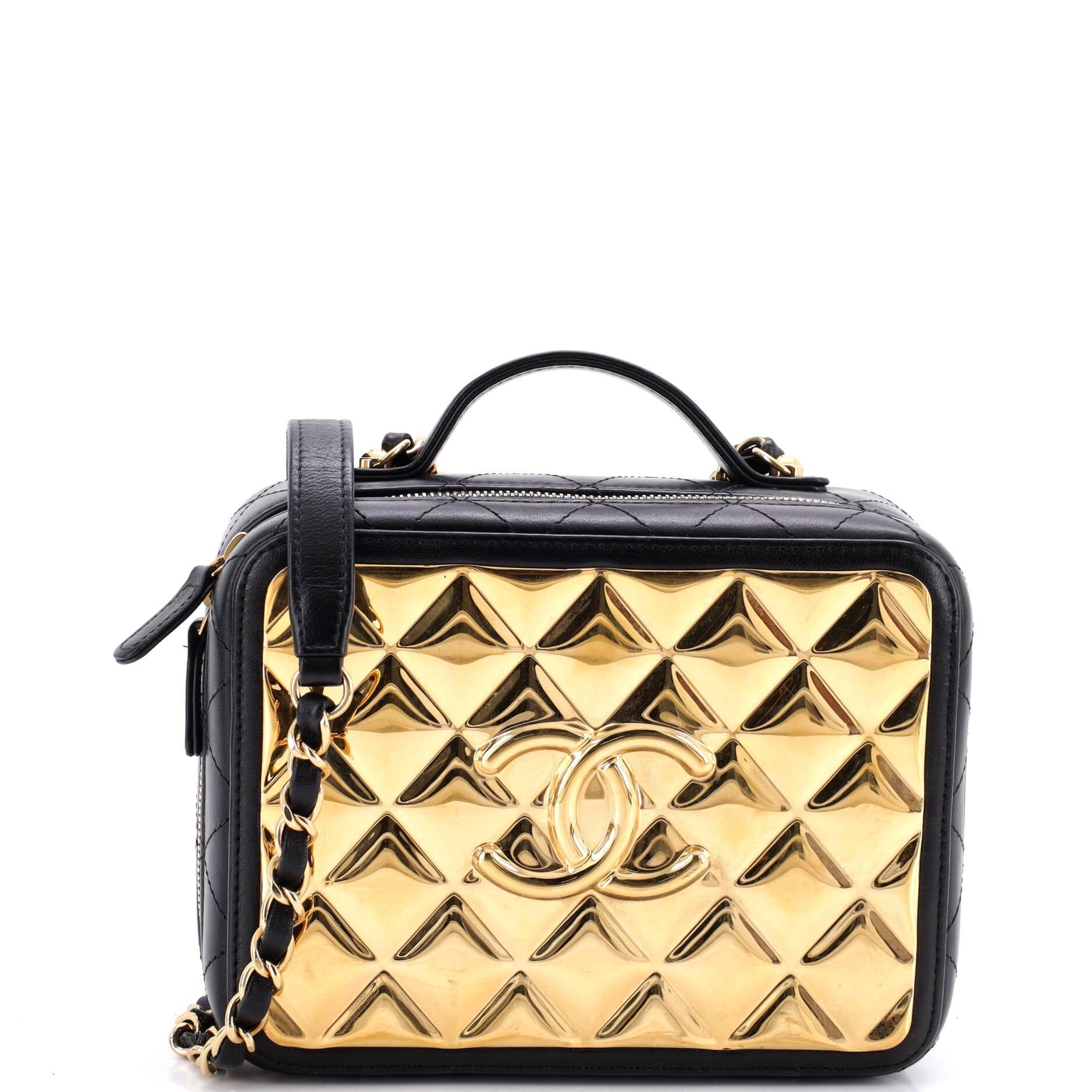 Chanel Golden Plate Vanity Case Size ONE SIZE - 1 Thumbnail