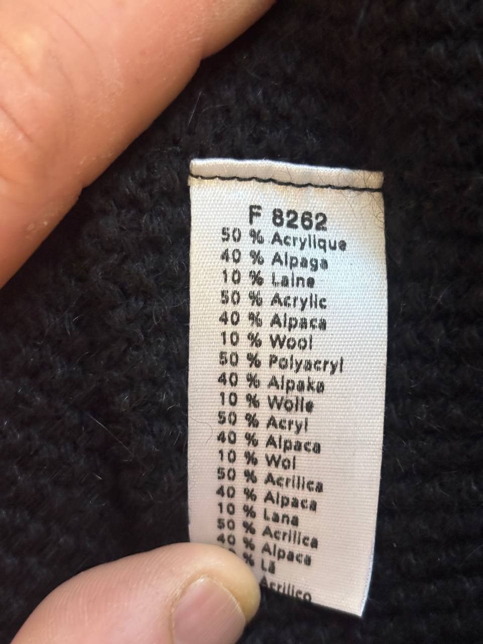 Lacoste Lacoste Devanlay Men’s Alpaca Wool Turtleneck Sweater Size US L / EU 52-54 / 3 - 5 Thumbnail
