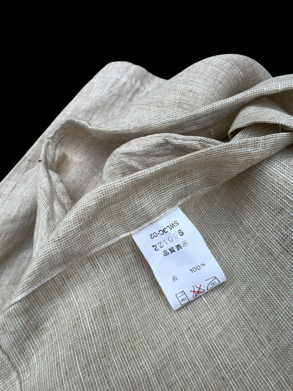 Issey Miyake Archive Issey Miyake im Product 100% Linen Shirt Size US M / EU 48-50 / 2 - 17 Thumbnail