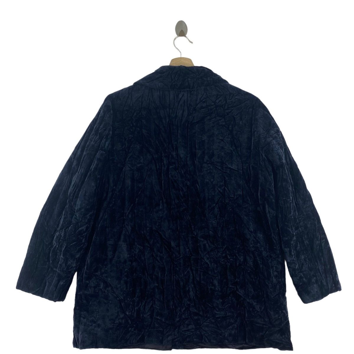 Vintage Vintage FERRETTI STUDIO Italian Brand Velvet Black Coat Size US M / EU 48-50 / 2 - 3 Thumbnail