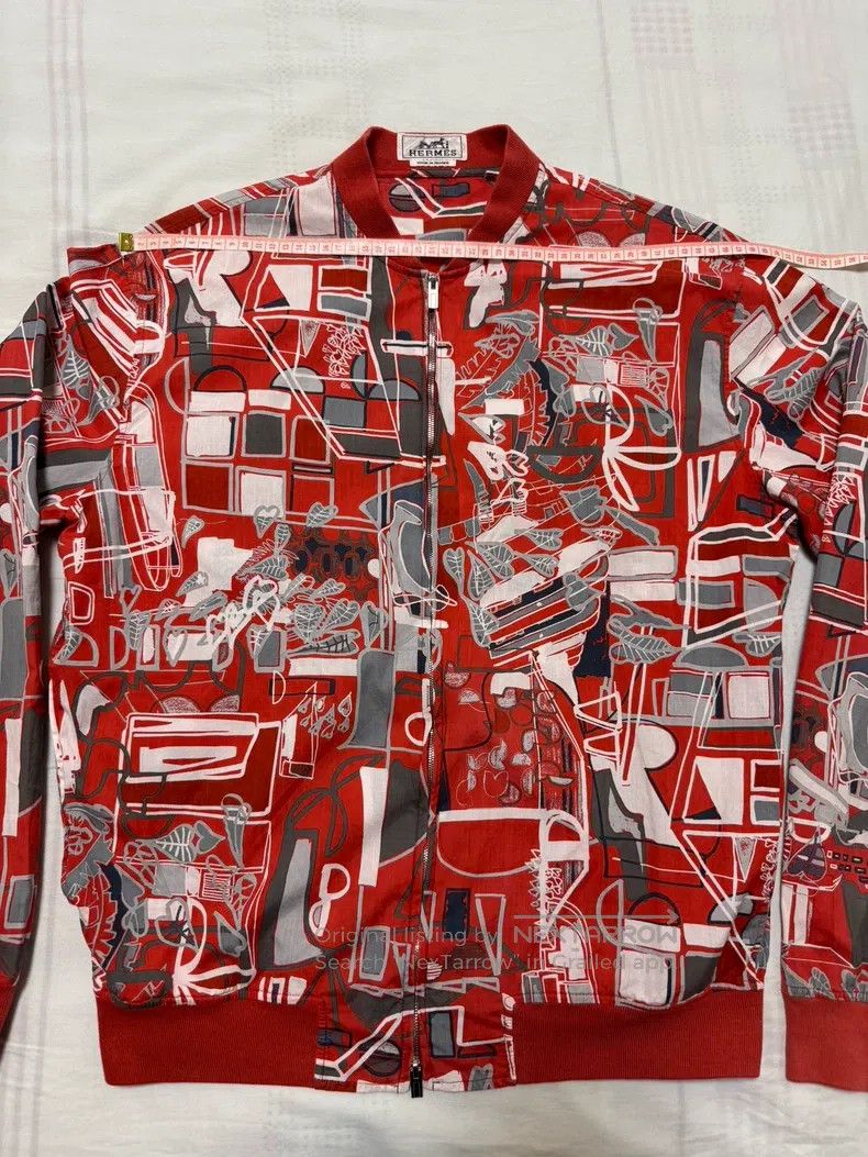 Hermes Hermes size 41 Jacket with classic high-quality patterns Size US M / EU 48-50 / 2 - 3 Thumbnail