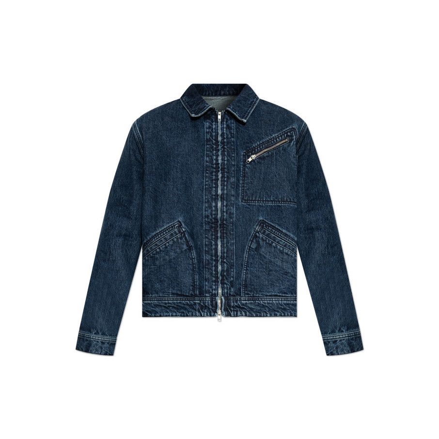 Kenzo KENZO Blue Denim Jacket New & Authentic (Men's size:S;) Size US S / EU 44-46 / 1 - 1 Preview