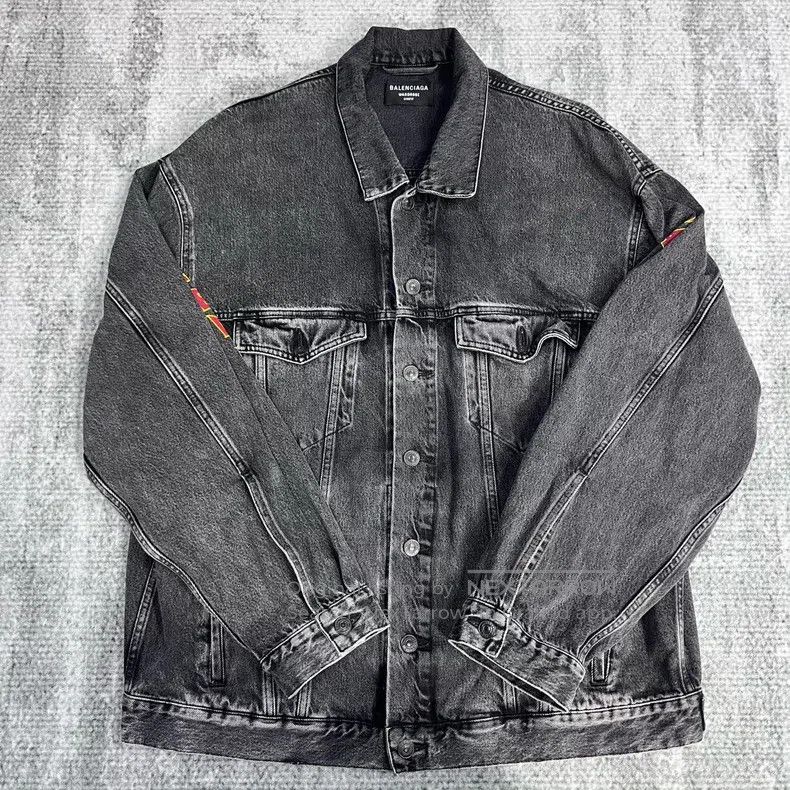 Balenciaga Balenciaga Band denim jacket Size US S / EU 44-46 / 1 - 1 Thumbnail