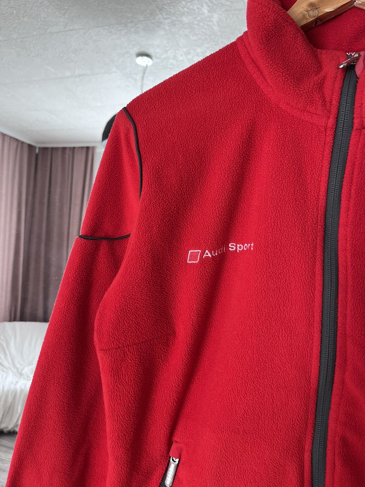 Audi Audi Sport Fleece Zip Jacket Red Size US S / EU 44-46 / 1 - 2 Thumbnail