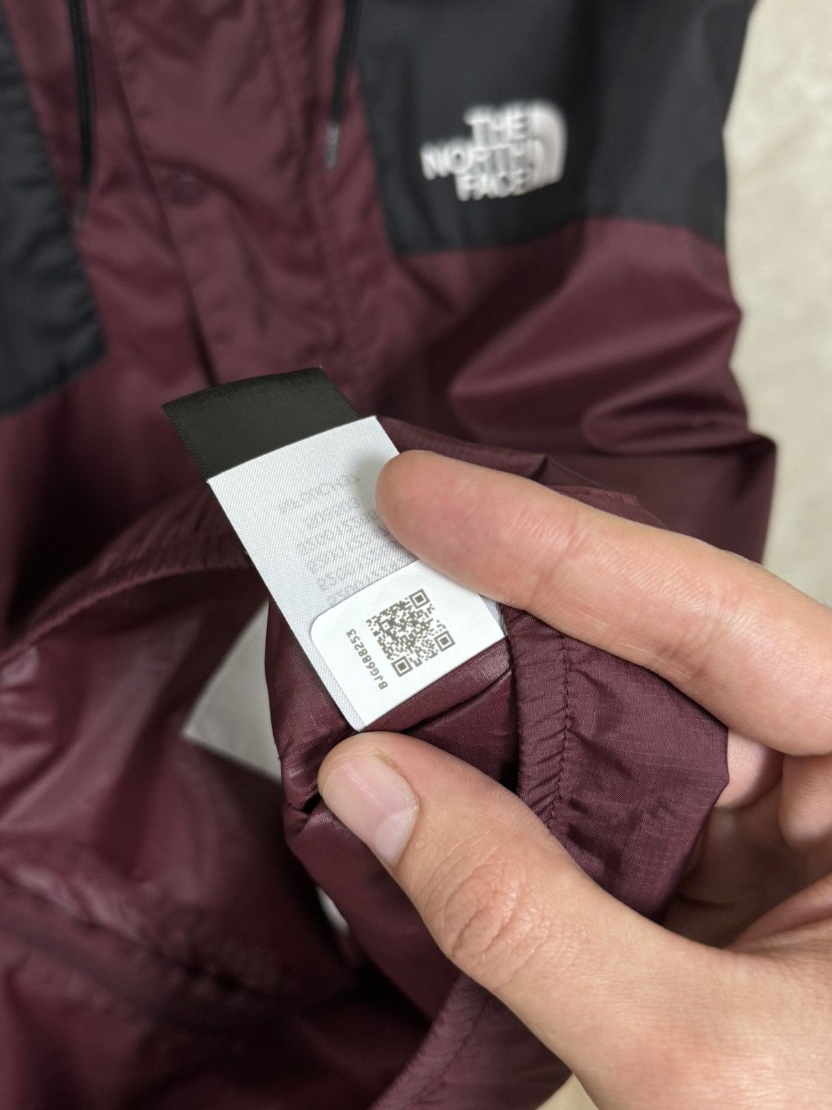 The North Face × Vintage The North Face Dark Red raincoats Y2K jacket Size US L / EU 52-54 / 3 - 12 Thumbnail