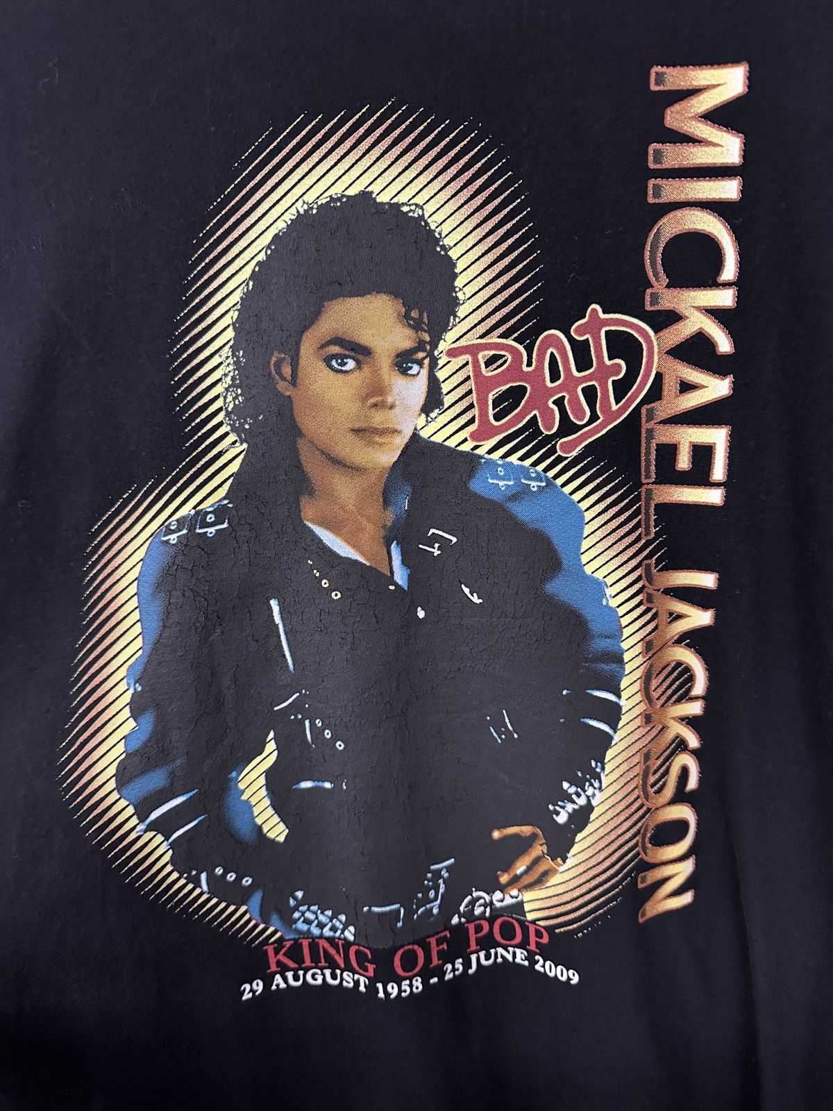 Michael Jackson × Vintage Vintage Michael Jackson King of Pop Memorial Tee Size US L / EU 52-54 / 3 - 2 Thumbnail