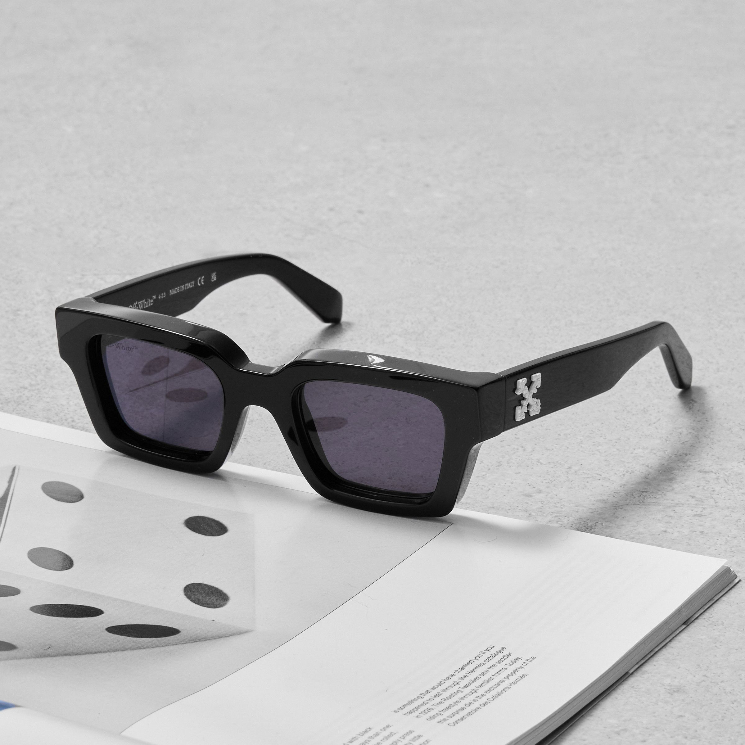 Off-White OFF WHITE Virgil Square Frame Sunglasses Size ONE SIZE - 2 Thumbnail