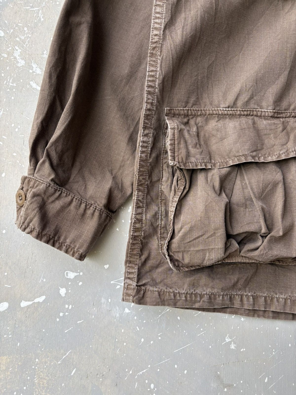 Alpha Industries Sample Alpha Industries Ripstop Military Field Jacket Brown Size US L / EU 52-54 / 3 - 7 Thumbnail