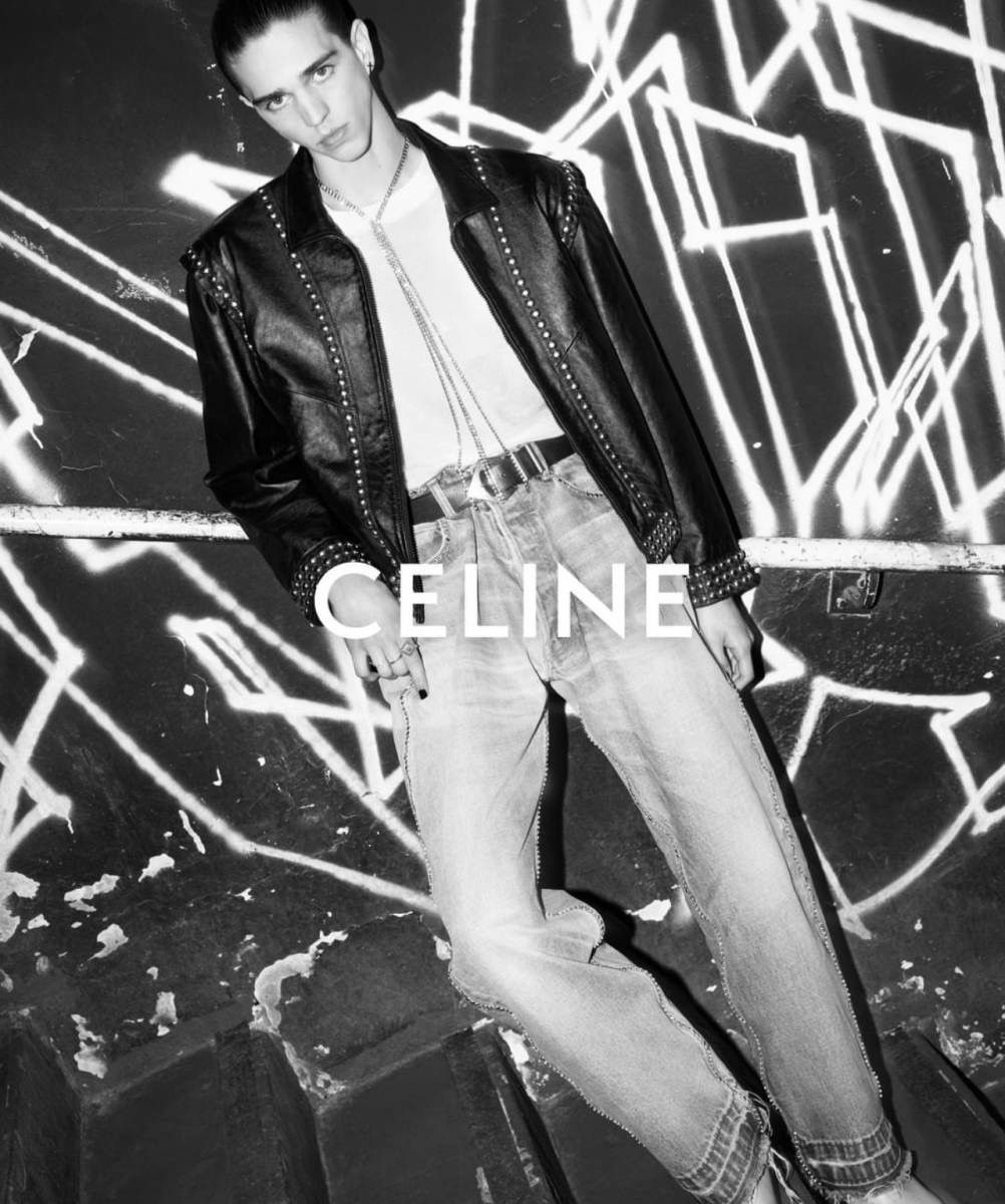 Hedi Slimane CELINE BY HEDI SLIMANE 22AW WESLEY ZUMA JEANS WITH CRYSTAL Size US 28 / EU 44 - 2 Thumbnail