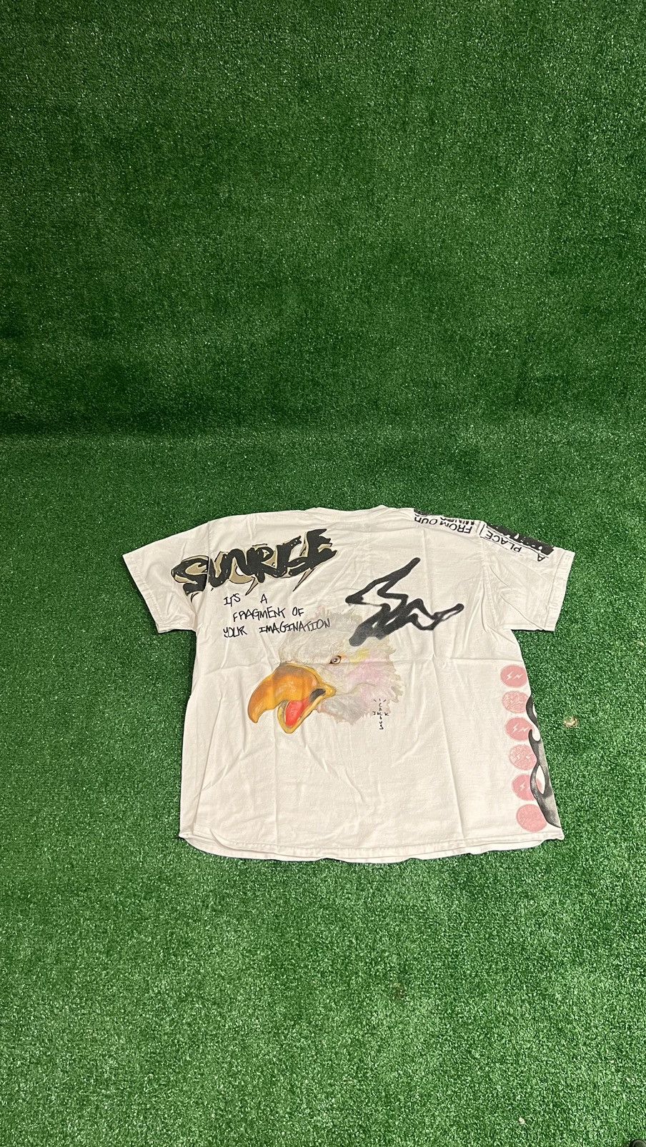 Travis Scott Travis Scott Cactus Jack For Fragment Sunrise Tee Size US L / EU 52-54 / 3 - 3 Thumbnail